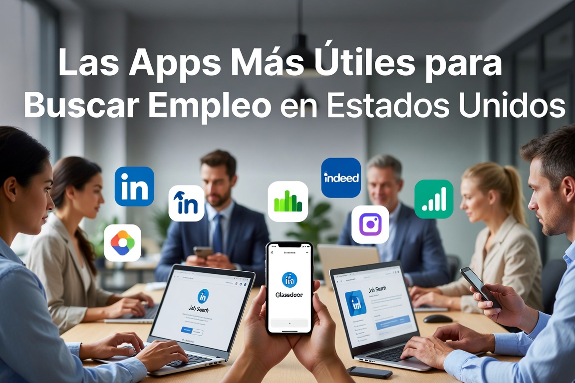 Las Apps Más Útiles para Buscar Empleo en Estados Unidos